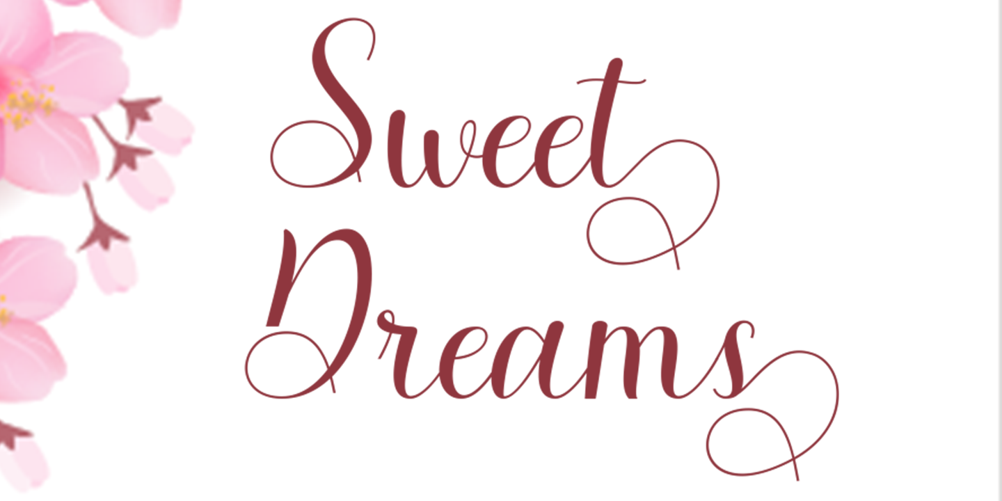 Better Dreams Regular Font preview
